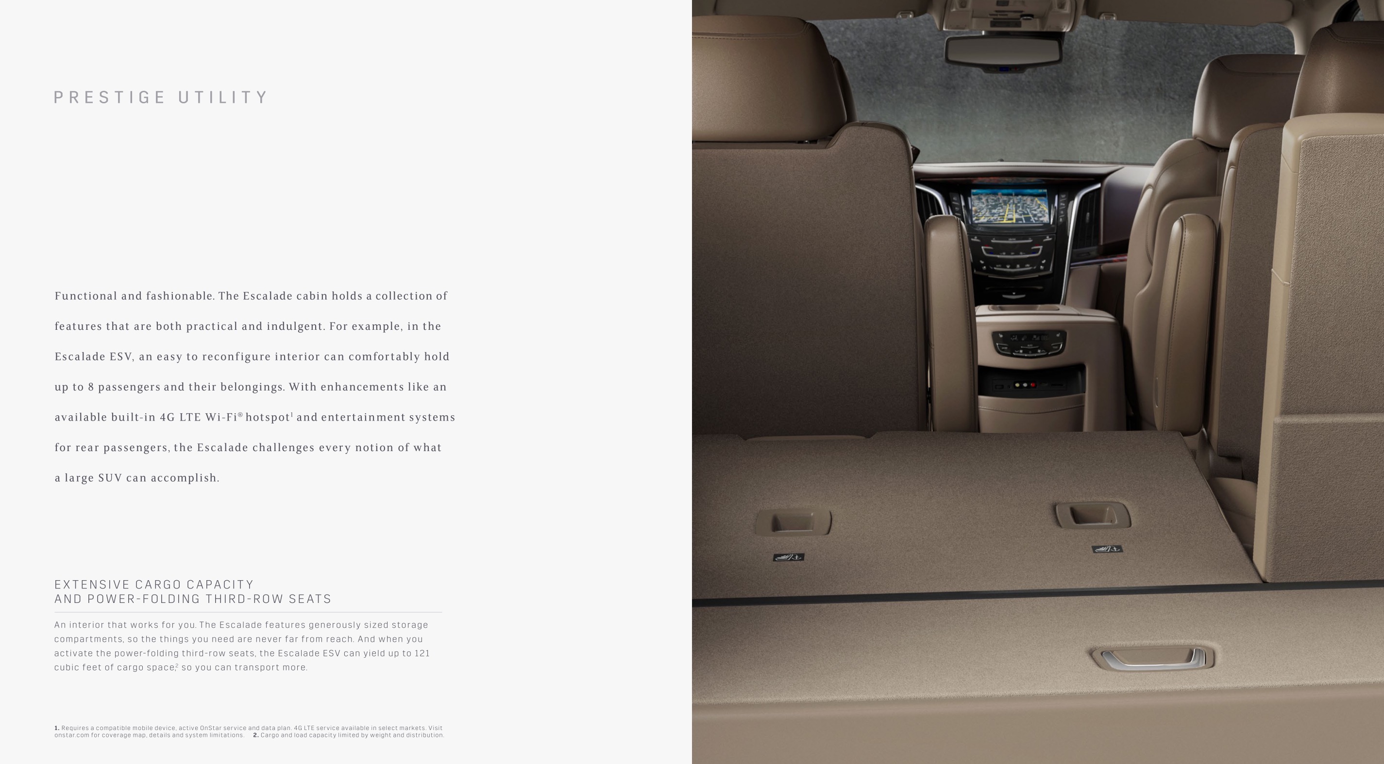 2016 Cadillac Escalade Brochure Page 9